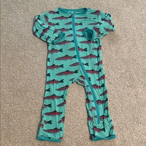 Baby Fish Print One Piece